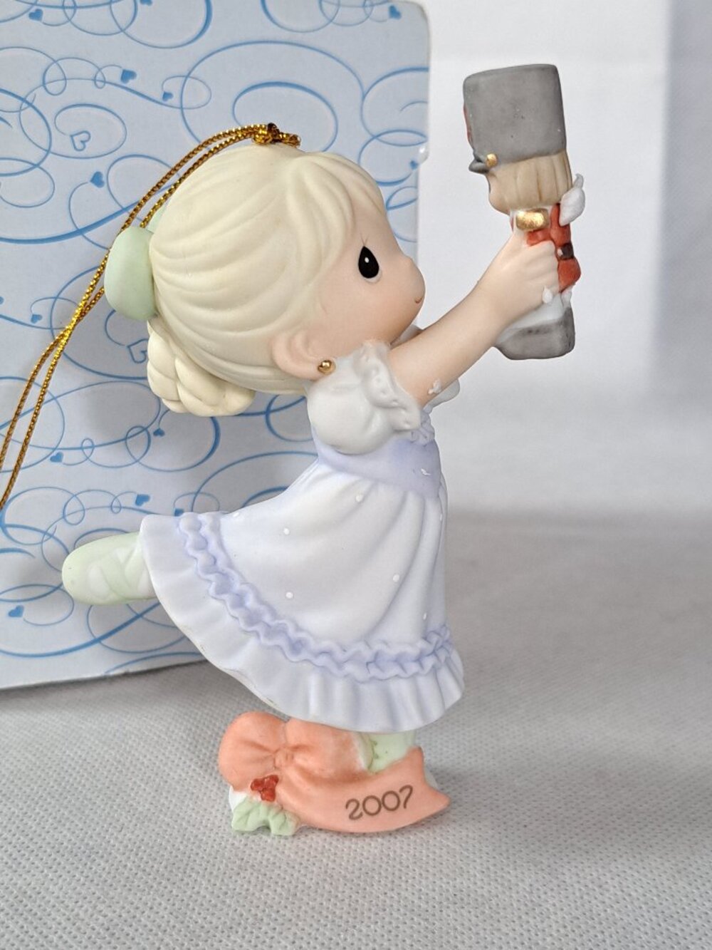 Precious Moments Dancing For Joy On Christmas Morning 2007 Ornament 710002